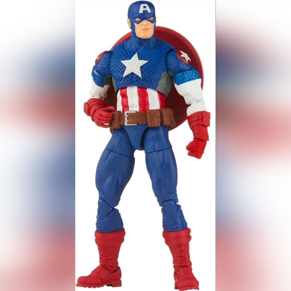 Marvel Legends Series: Ultimate Captain America,Classic Comic Collectible 6 Inch - Picture 3 of 7